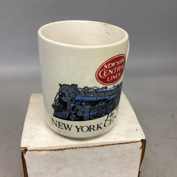 Vintage New York Central Lines Mug With Box - Picture 2 of 11